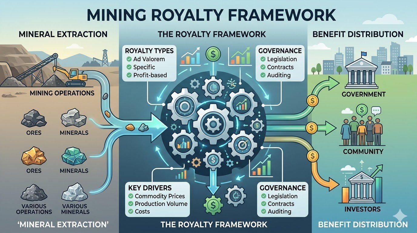 Mining royalty frameworks